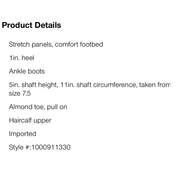 Clark’s Haircalf Clarkdale Arlo Dalmatian Print Chelsea Boot Women’s Size 6 - Picture 11 of 11